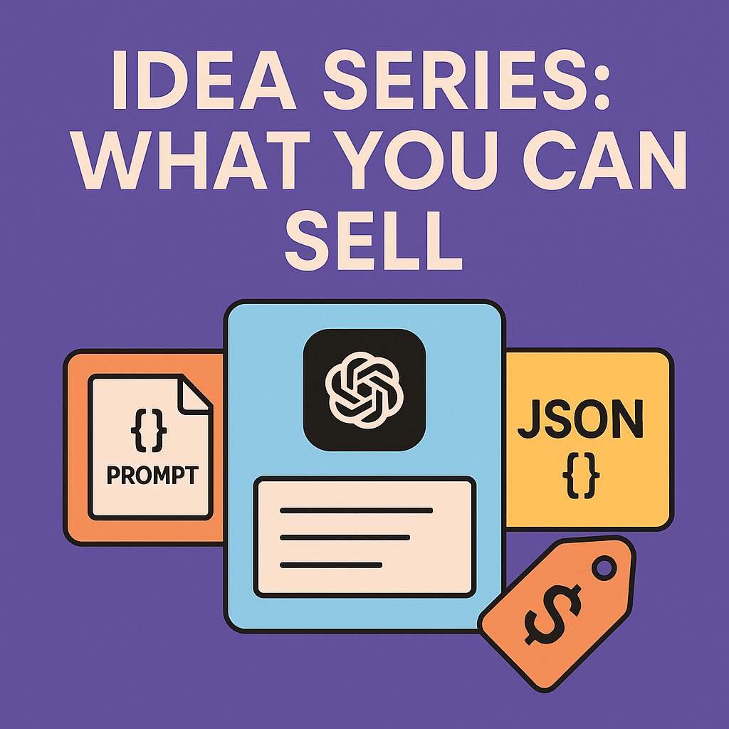 IDEA SERIES (IS-4) — What You Can Sell