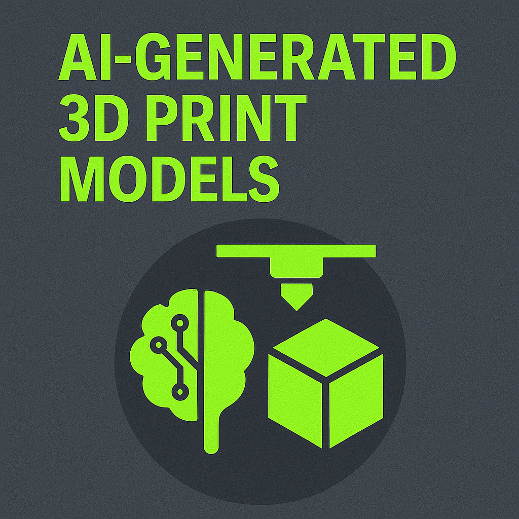 AI-Generated 3D Print Models