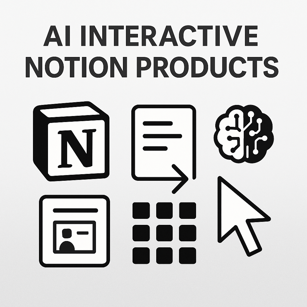 Interactive Notion Products