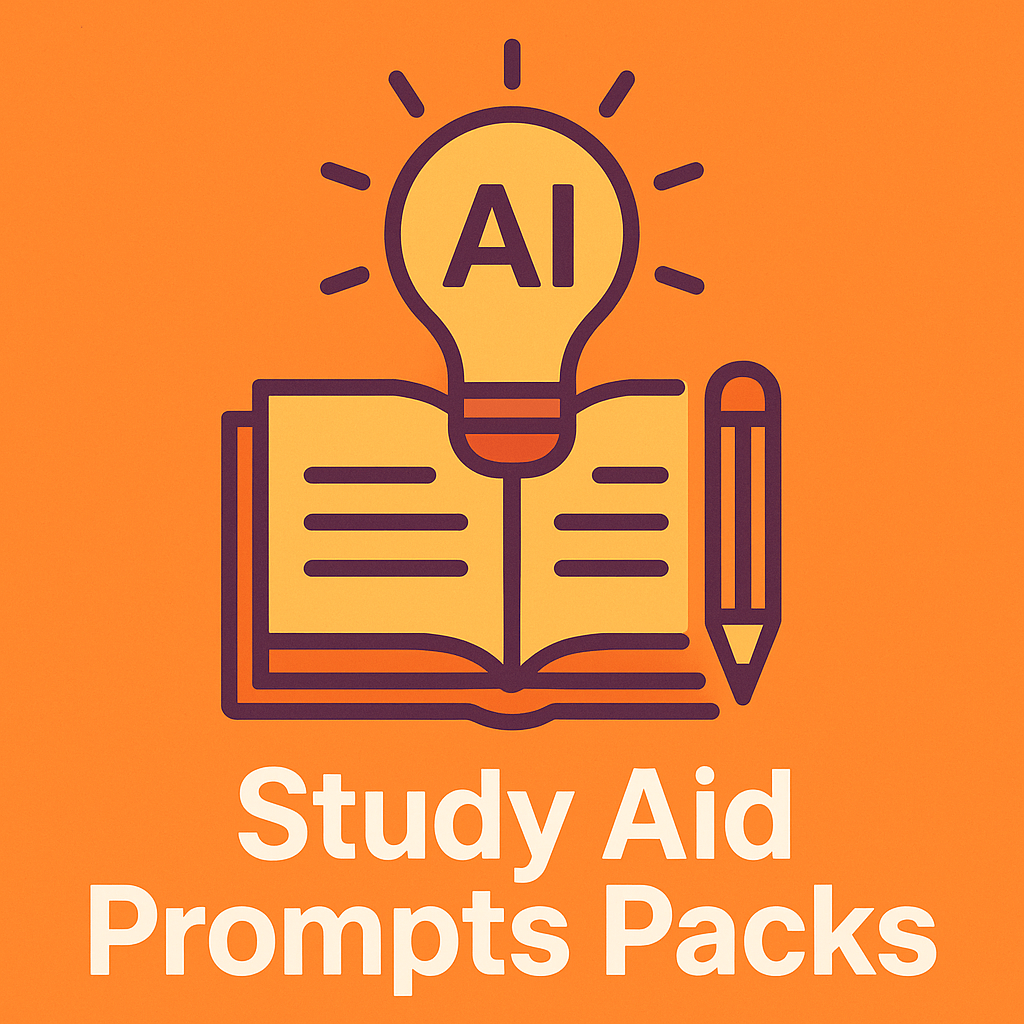 Study Aid Prompts Packs