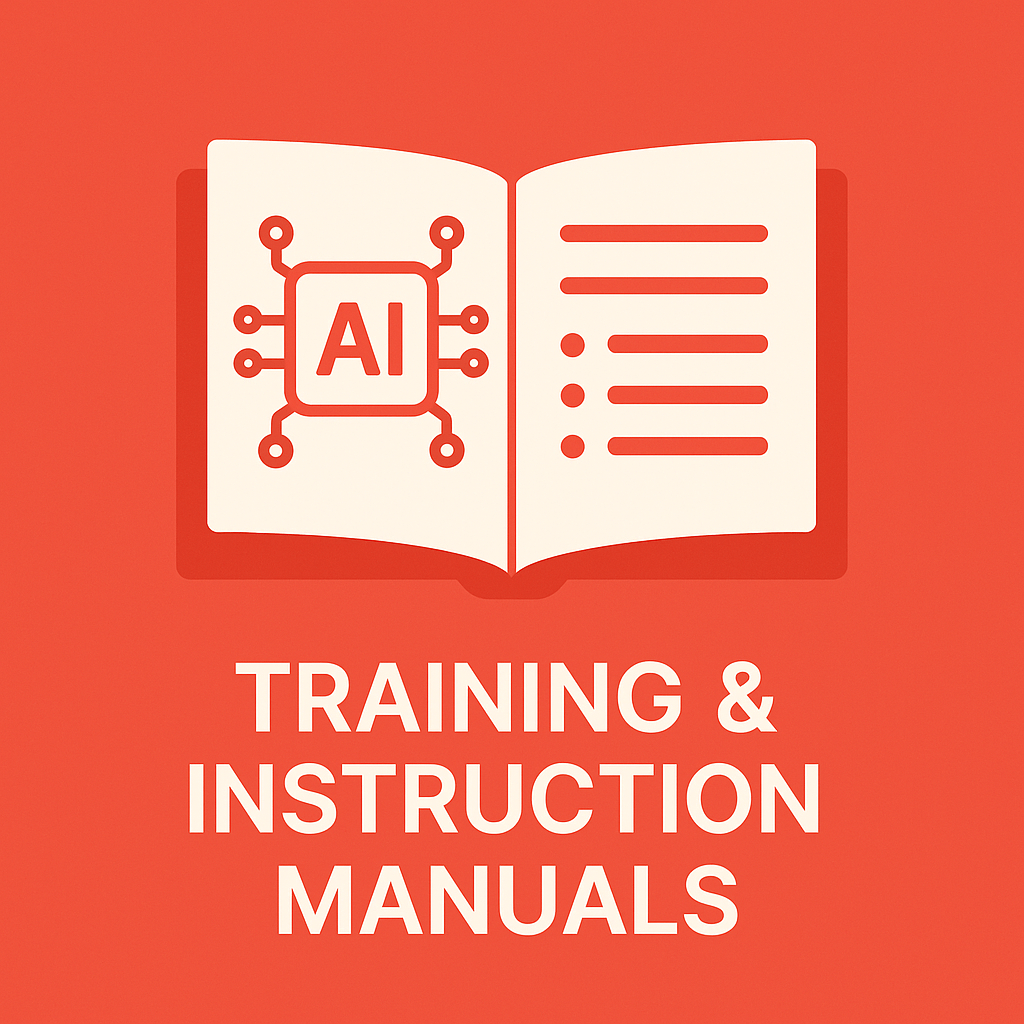 Training & Instruction Manuals