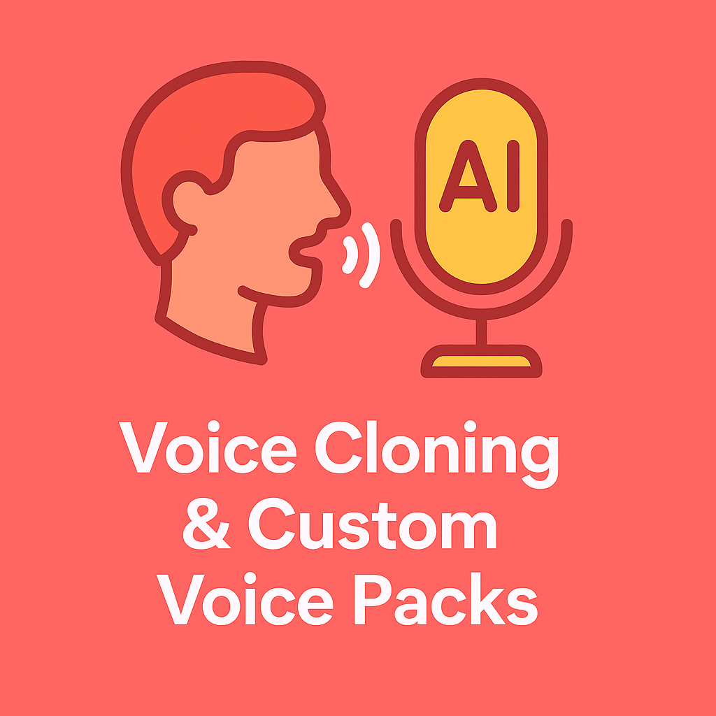 Voice Cloning & Custom Voice Packs
