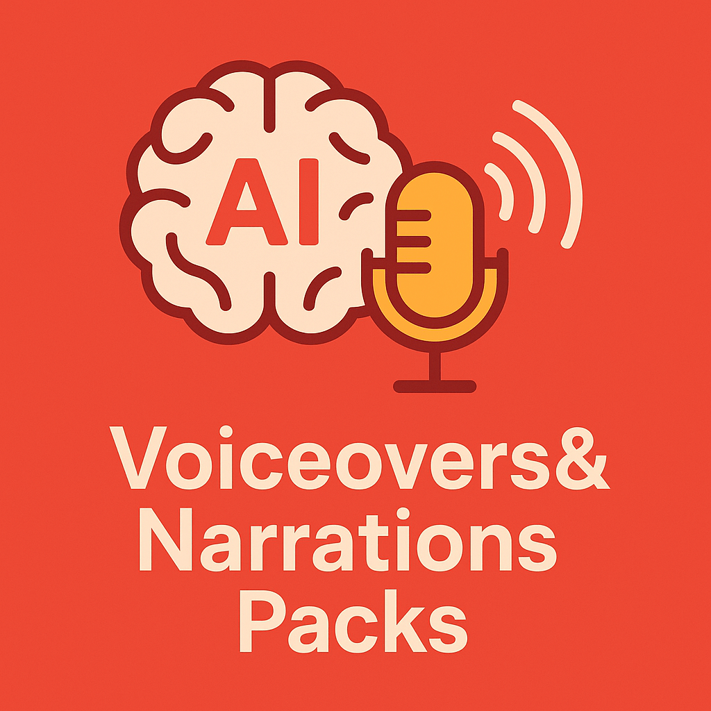 Voiceovers & Narrations Packs