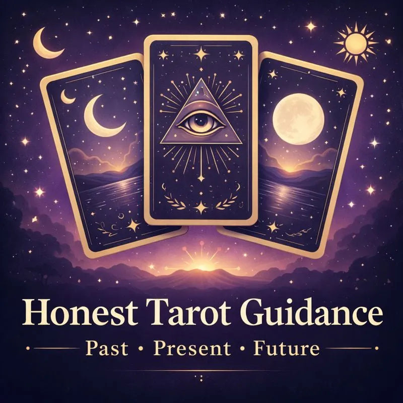 Tarot Truth — Honest AI Tarot Readings (Past, Present & Future)