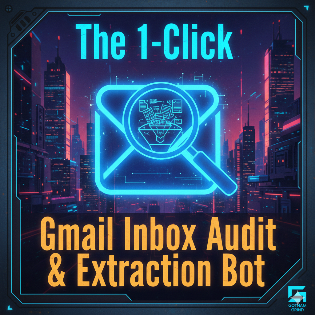 The 1-Click Gmail Inbox Audit & Extraction Bot