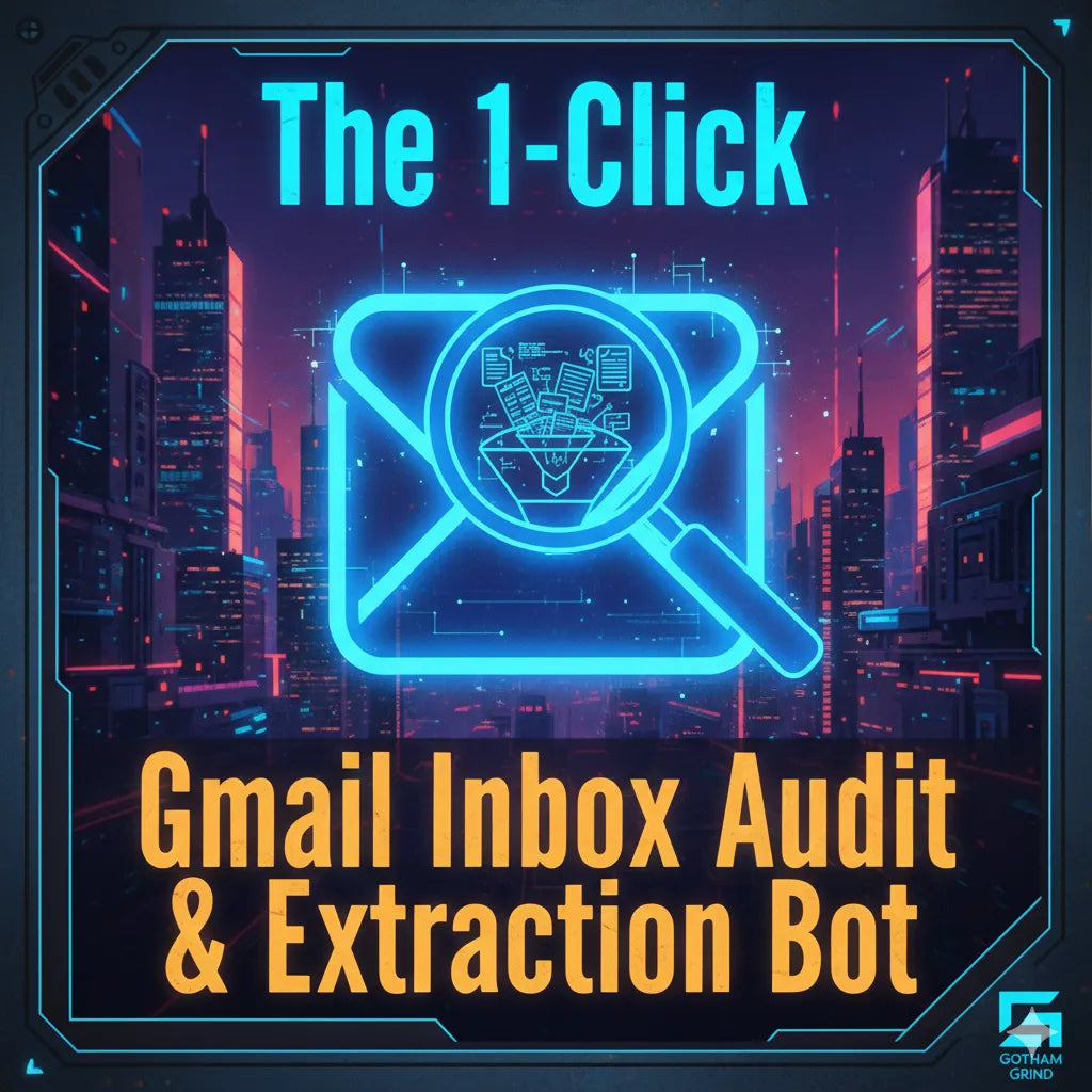 The 1-Click Gmail Inbox Audit & Extraction Bot